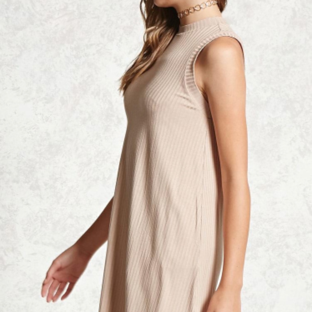 NWT Ribbed Swing Dress - Picture 2 of 2